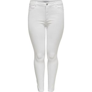 ONLY CARMAKOMA CARAUGUSTA HW SKINNY WHITE DNM NOOS Dames Jeans - Maat 44 X L32