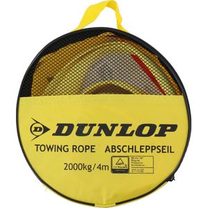 Dunlop Sleepkabel - Max 2000 Kg - 4 Meter Lang - Rood