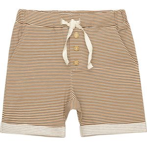 Little Indians Short Pecan Stripe - Korte Broek - Jongens - Maat: 8 Y