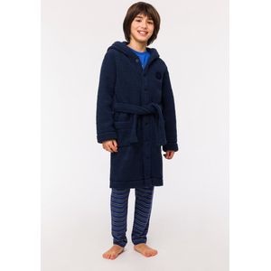 Woody badjas unisex - donkerblauw - 242-10-ROT-M/885 - maat XXL