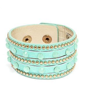 Fashion Jewelry Studs armband met drukkers - Stoer - kleurrijk - vrouwelijk - voorjaar - zomer