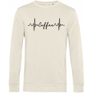 7431 - Sweater - Coffee-Off White-M