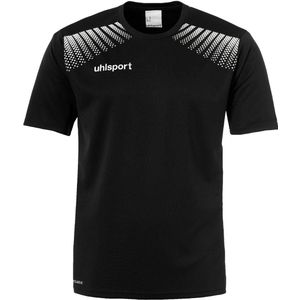 Uhlsport - Goal - Polyester Training T-Shirt - Zwart/Wit - 100% Polyester