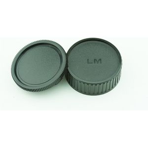 Achterdop+Bodydop (2 stuk): Leica M mount camera lens