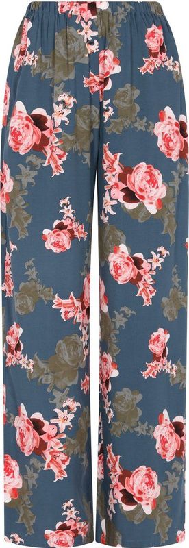 usha - Fashion Look Collection - Lange Broek - Met Bloemenprint