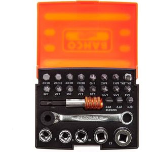 Bit Socket Set 26-Piece 2058/S26 - Complete Bahco Toolkit