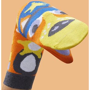 WALKYTALKIES - Kindersok - Sokpop - Handpop - Politiehond - hond - Maat 23-26 - 3-4 jaar