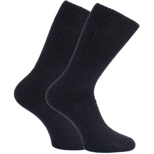 Alpaka zwarte sokken winter - prijs per twee paar