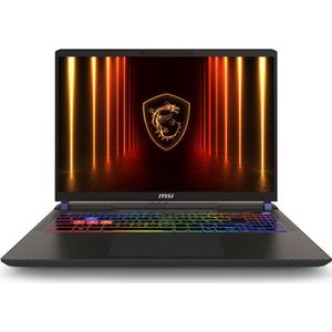 MSI - Vector A16 HX A8WHG-041NL - Gaming Laptop - Grijs - 16 inch - AMD Ryzen 9 - 32 GB RAM - 2 TB SSD - NVIDIA GeForce RTX 5070 Ti