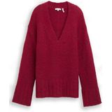 Tom Tailor Oversized gebreide trui met wol