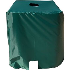 IBC Tankafdekking 1000 Liter - 120 x 100 x 116 CM - Container Cover - Anti-UV Beschermhoes - Waterdicht - Afdekzeil voor Regenwatertank - Groen