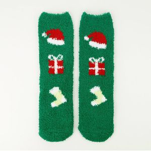 Warme herfst- en wintersokken - 28*8cm - Kerstsokken - Verdikte warme sokken Herfst- en wintersokken - Sokken voor thuis en slapen - Sokken tot halverwege de kuit - Sokken - Voeg een feestelijke kerstsfeer toe - Herfst- en winterbenodigdheden