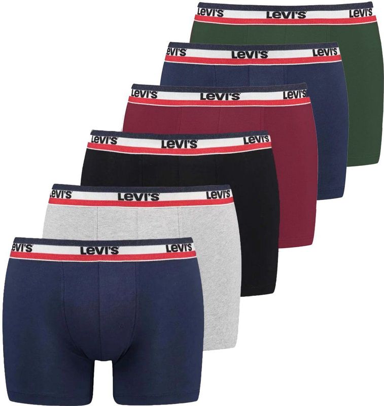 Levi's - Boxershort - Colour Combo - Set van 6