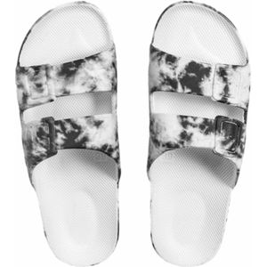 Freedom Moses - Fancy - Slipper - Bandhani White