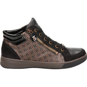 Ara dames sneakers - Zwart bruin - Maat 36,5