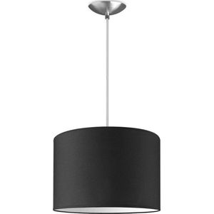 Home Sweet Home hanglamp Bling - verlichtingspendel Basic inclusief lampenkap - lampenkap 30/30/20cm - pendel lengte 100 cm - geschikt voor E27 LED lamp - zwart