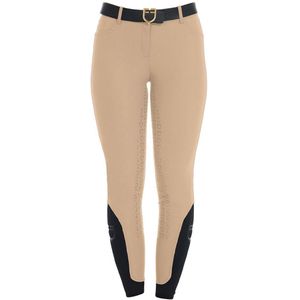 Equestro Aria Full Grip Rijbroek Voor Dames Beige 38 Vrouw