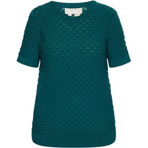 usha - Gebreide Trui - Creatief Kurzarmpullover - Viskosegemisch