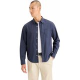 Dockers Ultimate Overhemd Met Lange Mouwen Blauw M Man