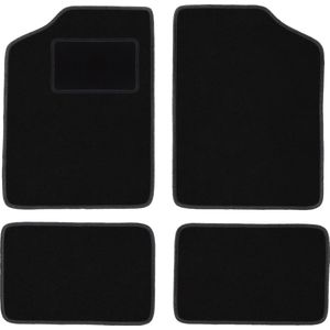 Zwarte veloursmatten voor: Renault 5 II hatchback (1986-1993)