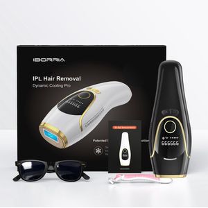IBORRIA T5 IPL Laser Ontharingsapparaat – Laser Ontharing – IPL Ontharingsapparaten – Hair Removal – Pijnloos – Voor Hele Lichaam - Zwart