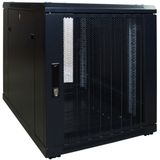 DSIT 12U mini serverkast met geperforeerde deur 600x800x720mm (BxDxH) - serverbehuizing - serverrack - 19 inch