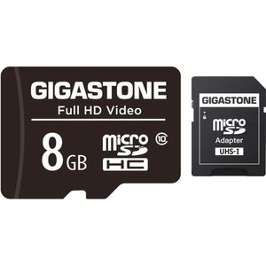8GB Micro SD Card - FHD Video, Surveillance Camera, Action Camera, Drone, Class 10