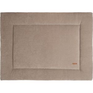 Baby's Only Boxkleed Sense - Parklegger - Speelkleed - Clay - 80x100 cm - Zachte rib corduroy stof - Extra dik - Boxmatras - Tweezijdig te gebruiken