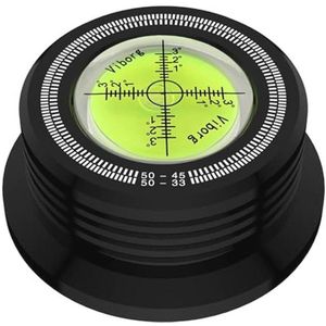3-in-1 Plate Klem LP Disc Stabilizer voor Platenspeler - Verminder Trillingen en Verbeter Geluidskwaliteit