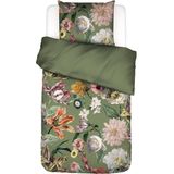 ESSENZA - Filou - Dekbedovertrek - Forest green - Tweepersoons - 200x200/220 cm