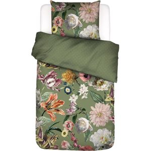 ESSENZA - Filou - Dekbedovertrek - Forest green - Tweepersoons - 200x200/220 cm
