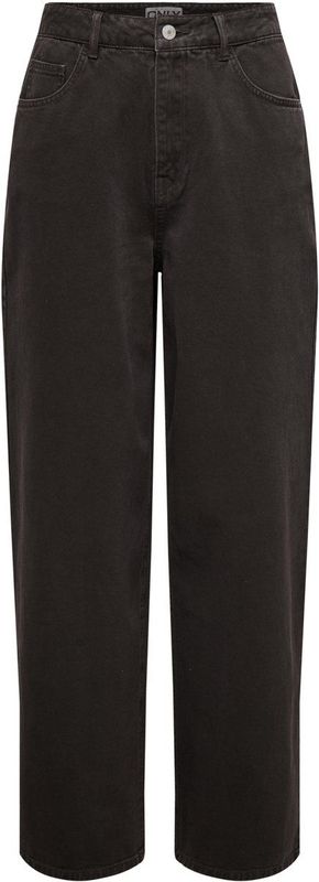 Onlsolla Mw Relaxed Col Jeans PNT, bruin, M / 32L