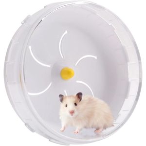 Loopwiel 8.3 inch stille spinner wiel voor kleine huisdieren - geschikt voor muizen, chinchilla's, cavia's, hamsters
