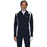 J.lindeberg Lukas Mid Layer Sweatshirt Met Halve Rits Zwart L Man