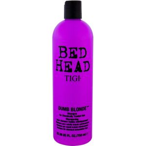 TIGI - Bed Head Dumb Blonde - Shampoo - 750 ml - Voor Chemisch Behandeld Haar