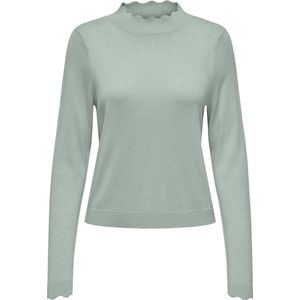 ONLY ONLLECIA LIFE LS HIGHNECK CC KNT Dames Trui - Maat XS
