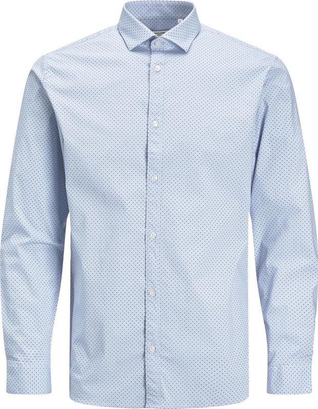 JACK&JONES - PREMIUM JPRBLABLACKPOOL - Overhemd - Licht Blauw - Lange Mouwen