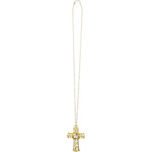 Boland - Ketting Jewel cross - Volwassenen - Unisex - Priester - Religie