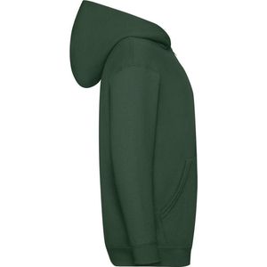 Fruit Of The Loom Kinderen / Kinder Unisex Sweatshirt met capuchon (Bottle Groen)