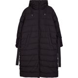 Makia - Freja - Pufferjas - Zwart - Lange Jas - Vrouw