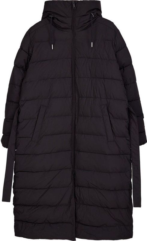 Makia - Freja - Pufferjas - Zwart - Lange Jas - Vrouw