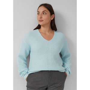 s.Oliver - Gebreide Trui - V-hals - Relaxed-fit