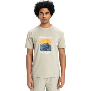 Outdoor - T-shirt - Groen - Biologisch Katoen - DryFlight® Ultra-vochtafvoerende stof