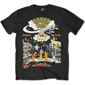 Green Day - 1994 Tour Heren T-shirt - S - Zwart