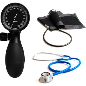 Bloeddrukmeter (heavy duty) incl stethoscoop (set)