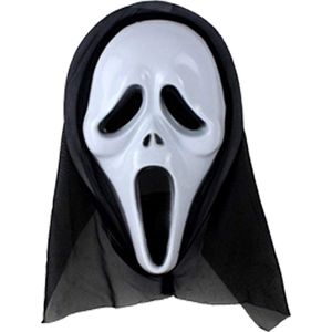 Scream masker - Ghost - Halloween - Horror accessoires - Carnaval - Voor volwassenen en kinderen