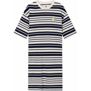 Dress Wood Wood Women Ulla Off White Navy Stripes-XS