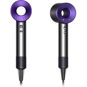 SenCiciMen® Supersonische ionische föhn MET 5 opzetstukken en Diffuser |Super Föhn Cadeau | GRATIS muur houder | SUPER STIL| snel droog | haardroger, haar föhn | hoge kwaliteits föhn| met Diffuser (Krullen Haar) | AirAmplifier - Paars