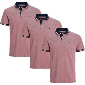 Jack & Jones Heren poloshirt 3 pack Paulos - Slim Fit