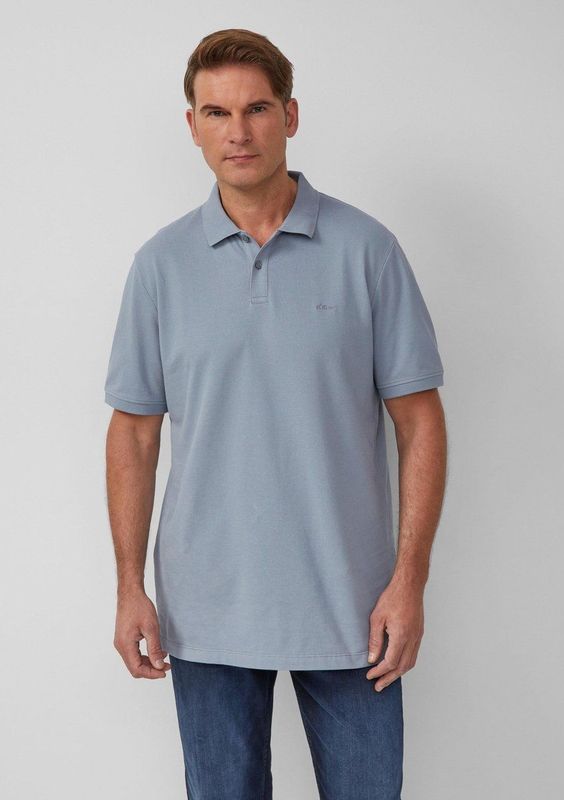 Poloshirt - Katoenen Piqué - Normale Pasvorm - Korte Mouwen